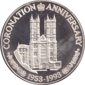 1993 TWENTY CROWNS CORONATION ANNIVERSARY - WORLD COINS - Cambridgeshire Coins