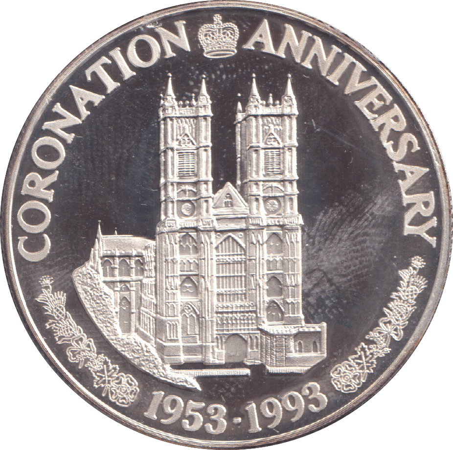 1993 TWENTY CROWNS CORONATION ANNIVERSARY - WORLD COINS - Cambridgeshire Coins