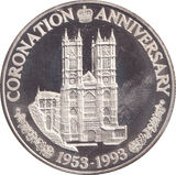 1993 TWENTY CROWNS CORONATION ANNIVERSARY - WORLD COINS - Cambridgeshire Coins