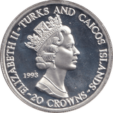 1993 TWENTY CROWNS CORONATION ANNIVERSARY - WORLD COINS - Cambridgeshire Coins