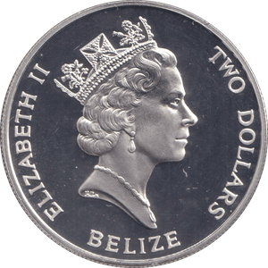 1993 TWO DOLLARS ANNIVERSARY CORONATION - WORLD COINS - Cambridgeshire Coins