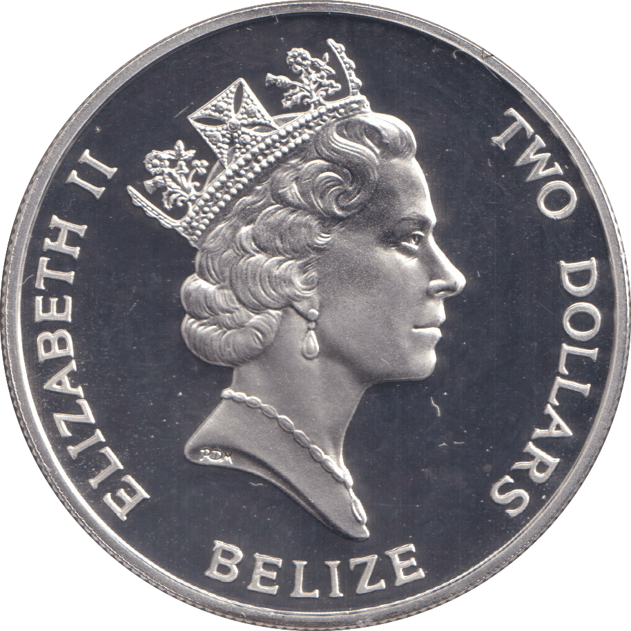 1993 TWO DOLLARS ANNIVERSARY CORONATION - WORLD COINS - Cambridgeshire Coins