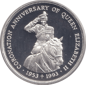 1993 TWO DOLLARS ANNIVERSARY CORONATION - WORLD COINS - Cambridgeshire Coins