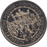 1993 TWO POUNDS COIN ALDERNEY F331 - WORLD COINS - Cambridgeshire Coins