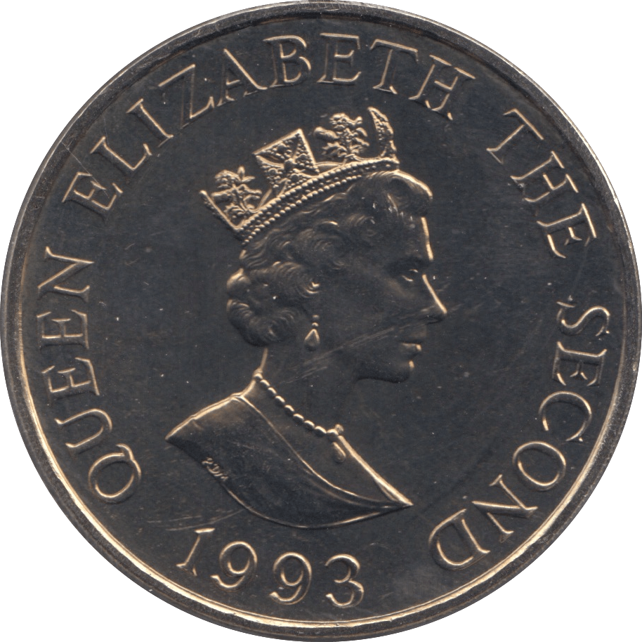 1993 TWO POUNDS COIN ALDERNEY F331 - WORLD COINS - Cambridgeshire Coins