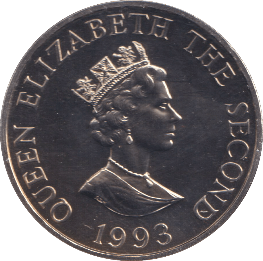 1993 TWO POUNDS CORONATION ANNIVERSARY ALDERNEY - WORLD COINS - Cambridgeshire Coins
