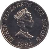 1993 TWO POUNDS CORONATION ANNIVERSARY ALDERNEY - WORLD COINS - Cambridgeshire Coins