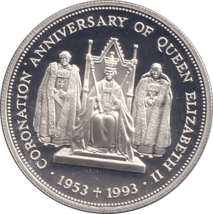 1993 TWO POUNDS CORONATION ANNIVERSARY - WORLD COINS - Cambridgeshire Coins