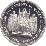 1993 TWO POUNDS CORONATION ANNIVERSARY - WORLD COINS - Cambridgeshire Coins