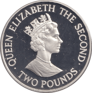1993 TWO POUNDS CORONATION ANNIVERSARY - WORLD COINS - Cambridgeshire Coins