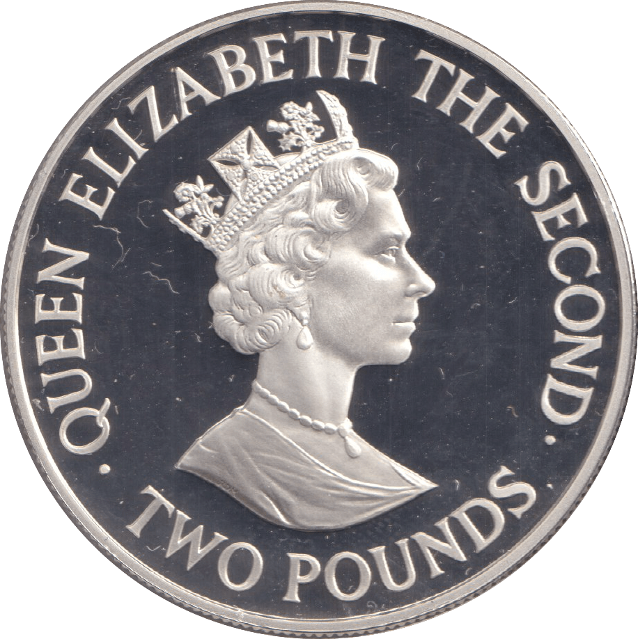 1993 TWO POUNDS CORONATION ANNIVERSARY - WORLD COINS - Cambridgeshire Coins