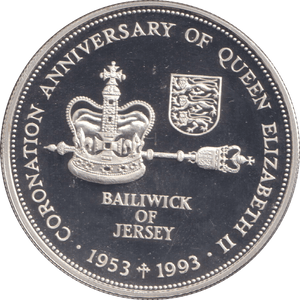 1993 TWO POUNDS CORONATION ANNIVERSARY - WORLD COINS - Cambridgeshire Coins