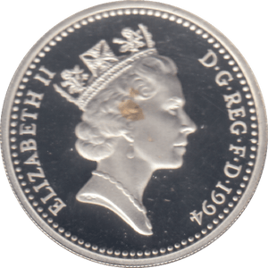 1994 £1 SILVER PROOF - £1 Silver Proof - Cambridgeshire Coins