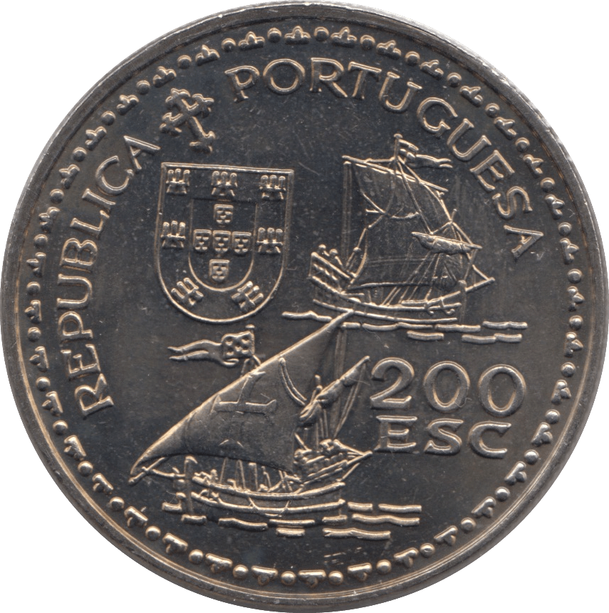 1994 200 ESCUDOS PORTUGAL - WORLD COINS - Cambridgeshire Coins