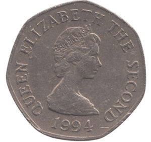1994 20P BAILIWICK OF JERSEY - 20p BU - Cambridgeshire Coins