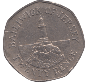 1994 20P BAILIWICK OF JERSEY - 20p BU - Cambridgeshire Coins
