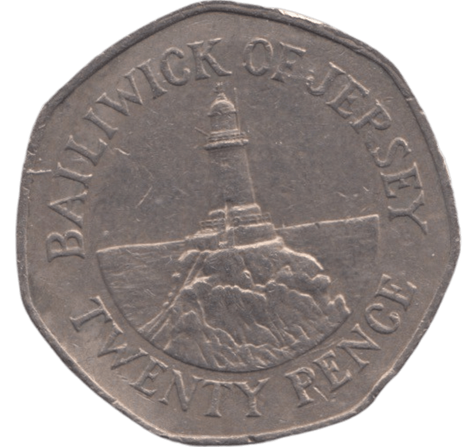 1994 20P BAILIWICK OF JERSEY - 20p BU - Cambridgeshire Coins