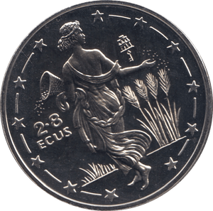 1994 28 ECUS - WORLD COINS - Cambridgeshire Coins