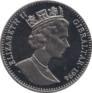 1994 28 ECUS - WORLD COINS - Cambridgeshire Coins