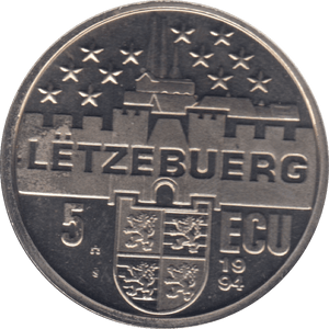 1994 5 ECU MARIE THERESE DUCHESSE - WORLD COINS - Cambridgeshire Coins