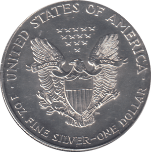 1994 AMERICAN EAGLE SILVER DOLLAR 1 OZ FINE SILVER USA - SILVER WORLD COINS - Cambridgeshire Coins