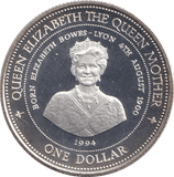 1994 DOLLAR SILVER PROOF BARBADOS - WORLD COINS - Cambridgeshire Coins