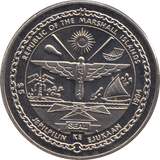 1994 FIVE DOLLAR MARSHALL ISLANDS F277 - WORLD COINS - Cambridgeshire Coins