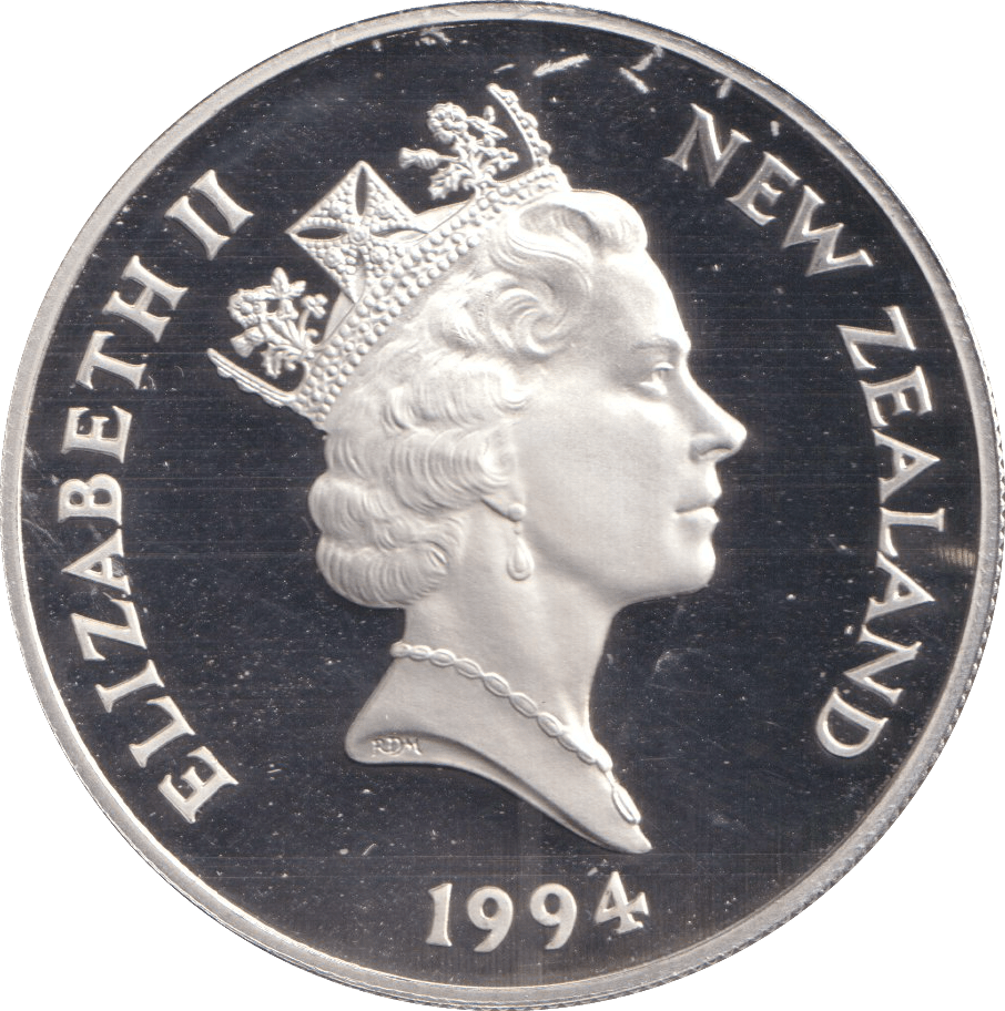1994 FIVE DOLLARS NEW ZEALAND BIRTH OF PRINCESS ELIZABETH - SILVER WORLD COINS - Cambridgeshire Coins
