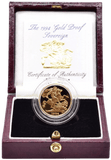 1994 GOLD PROOF SOVEREIGN BOXED - GOLD PROOF SOVEREIGNS - Cambridgeshire Coins