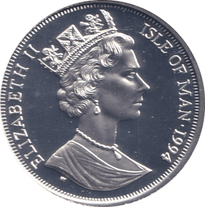 1994 ONE CROWN ENGLAND TO AUSTRALIA ISLE OF MAN - WORLD COINS - Cambridgeshire Coins