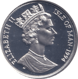 1994 ONE CROWN FIRST ATLANTIC CROSSING ISLE OF MAN - WORLD COINS - Cambridgeshire Coins
