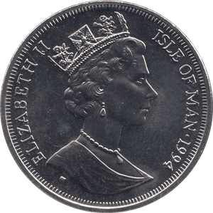 1994 ONE CROWN ISLE OF MAN F288 - WORLD COINS - Cambridgeshire Coins