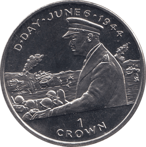 1994 ONE CROWN ISLE OF MAN F288 - WORLD COINS - Cambridgeshire Coins