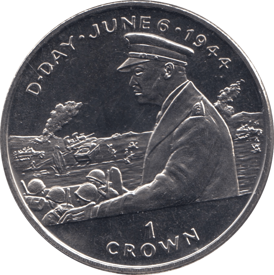 1994 ONE CROWN ISLE OF MAN F288 - WORLD COINS - Cambridgeshire Coins