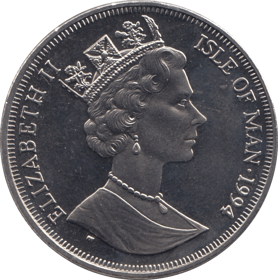 1994 ONE CROWN ISLE OF MAN F289 - WORLD COINS - Cambridgeshire Coins