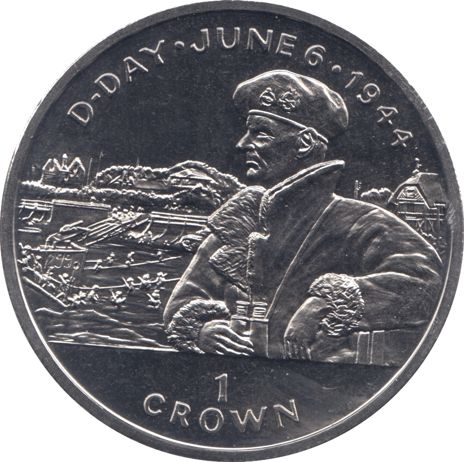1994 ONE CROWN ISLE OF MAN F453 - WORLD COINS - Cambridgeshire Coins