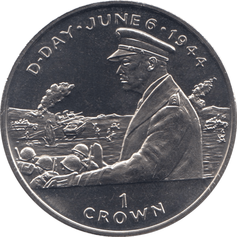 1994 ONE CROWN ISLE OF MAN F455 - WORLD COINS - Cambridgeshire Coins