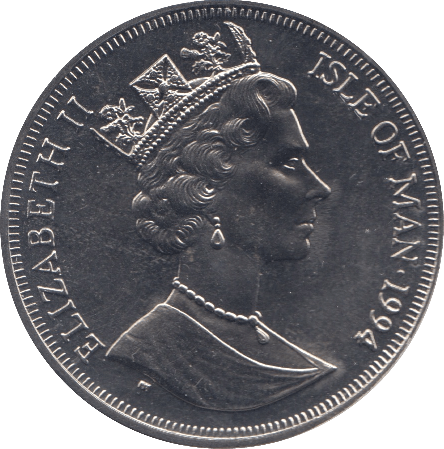 1994 ONE CROWN ISLE OF MAN F455 - WORLD COINS - Cambridgeshire Coins