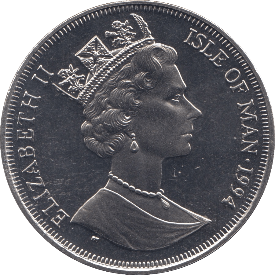 1994 ONE CROWN ISLE OF MAN F460 - WORLD COINS - Cambridgeshire Coins