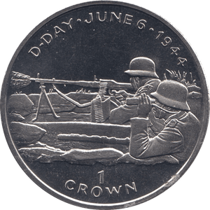 1994 ONE CROWN ISLE OF MAN F460 - WORLD COINS - Cambridgeshire Coins