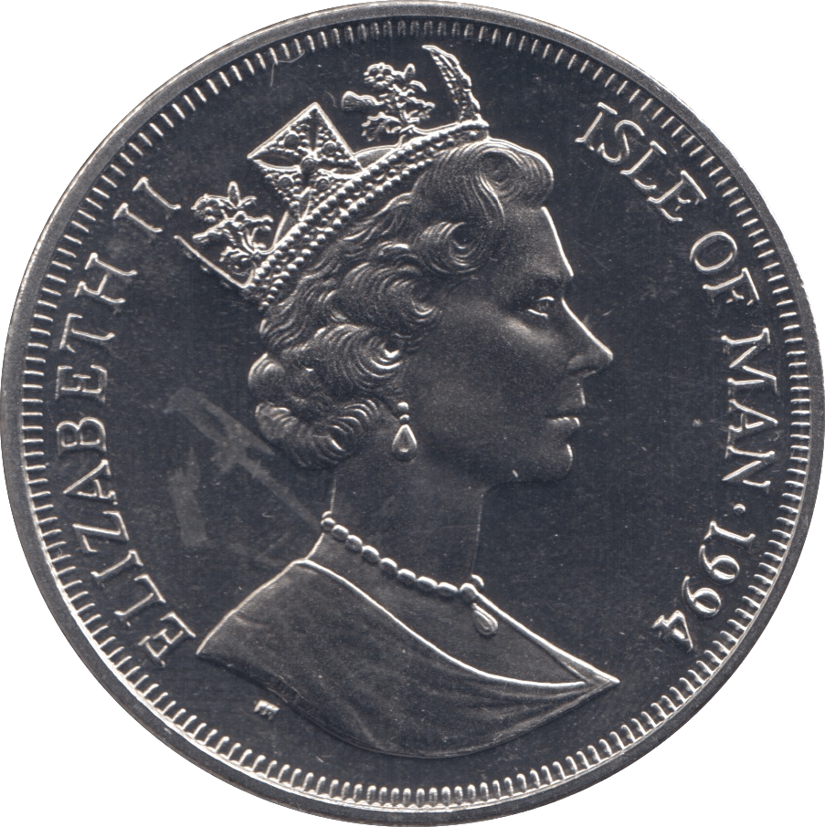 1994 ONE CROWN ISLE OF MAN F461 - WORLD COINS - Cambridgeshire Coins