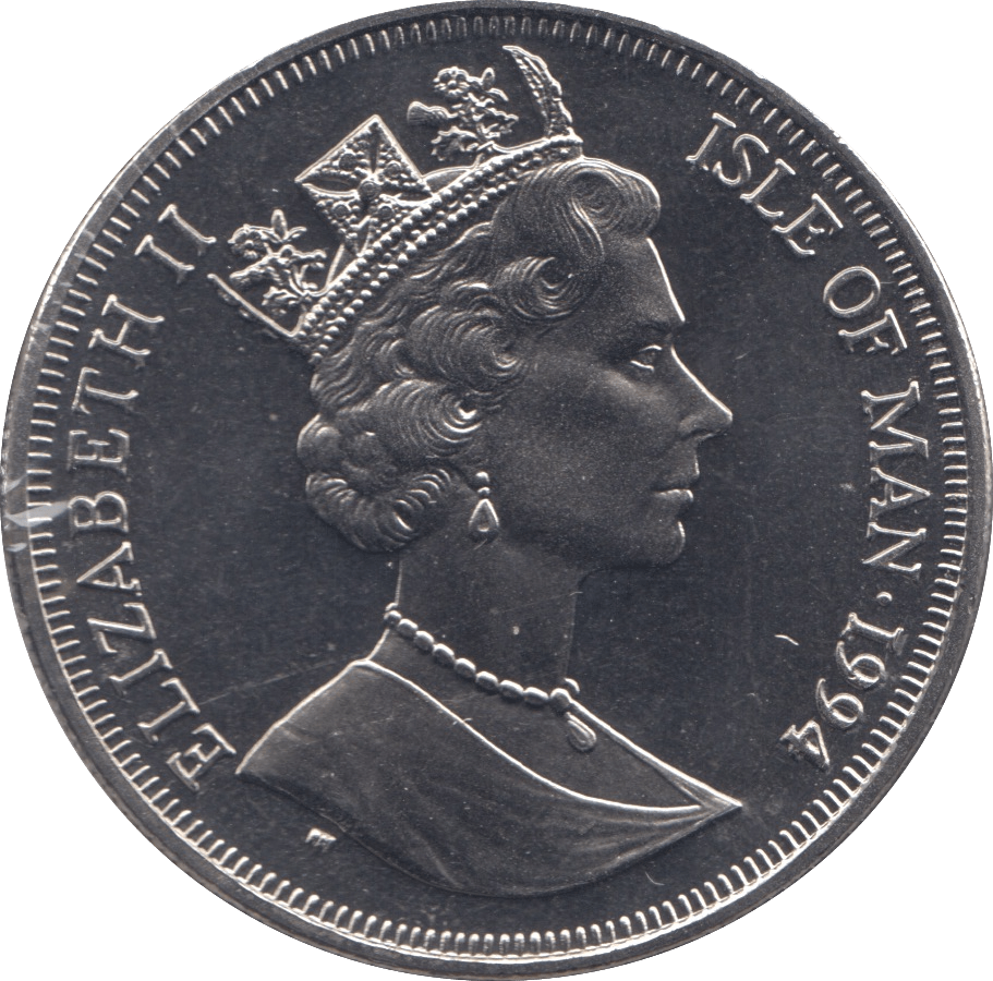 1994 ONE CROWN ISLE OF MAN F469 - WORLD COINS - Cambridgeshire Coins