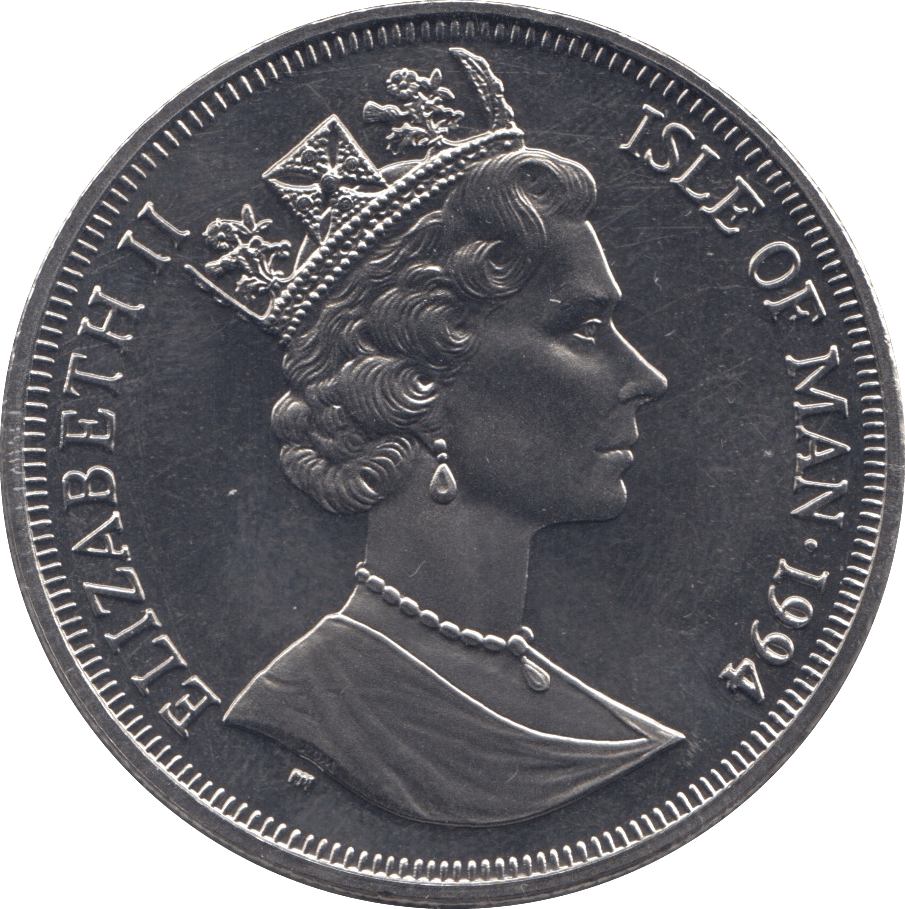 1994 ONE CROWN ISLE OF MAN F476 - WORLD COINS - Cambridgeshire Coins