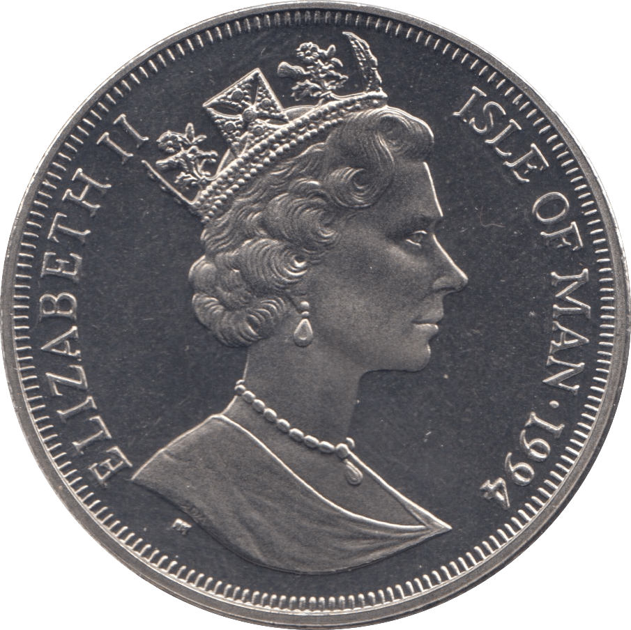 1994 ONE CROWN ISLE OF MAN F482 - WORLD COINS - Cambridgeshire Coins