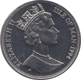 1994 ONE CROWN ISLE OF MAN F483 - WORLD COINS - Cambridgeshire Coins
