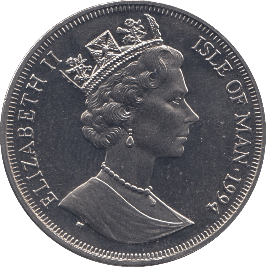 1994 ONE CROWN ISLE OF MAN F485 - WORLD COINS - Cambridgeshire Coins