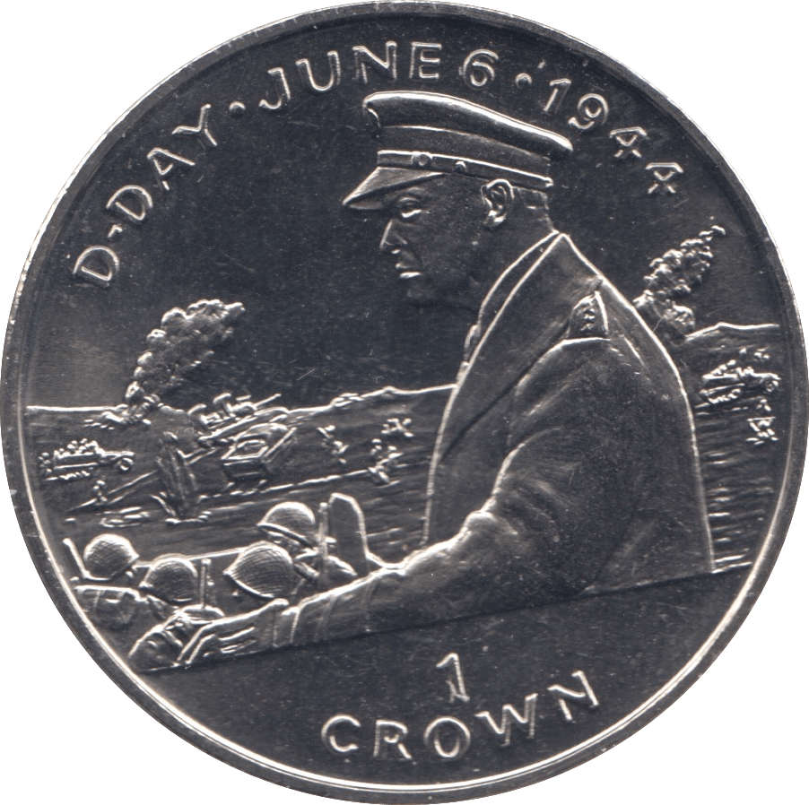 1994 ONE CROWN ISLE OF MAN F489 - WORLD COINS - Cambridgeshire Coins