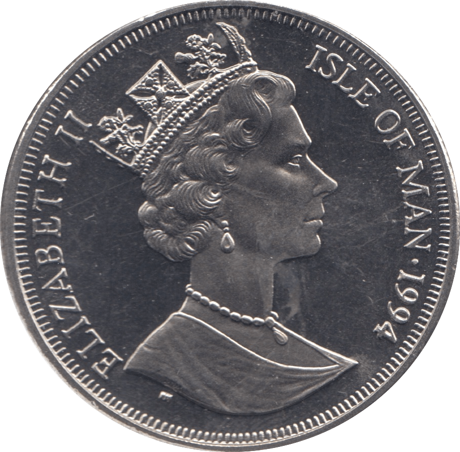 1994 ONE CROWN ISLE OF MAN F490 - WORLD COINS - Cambridgeshire Coins