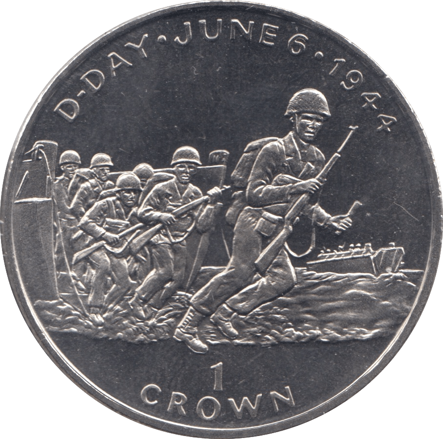 1994 ONE CROWN ISLE OF MAN F490 - WORLD COINS - Cambridgeshire Coins