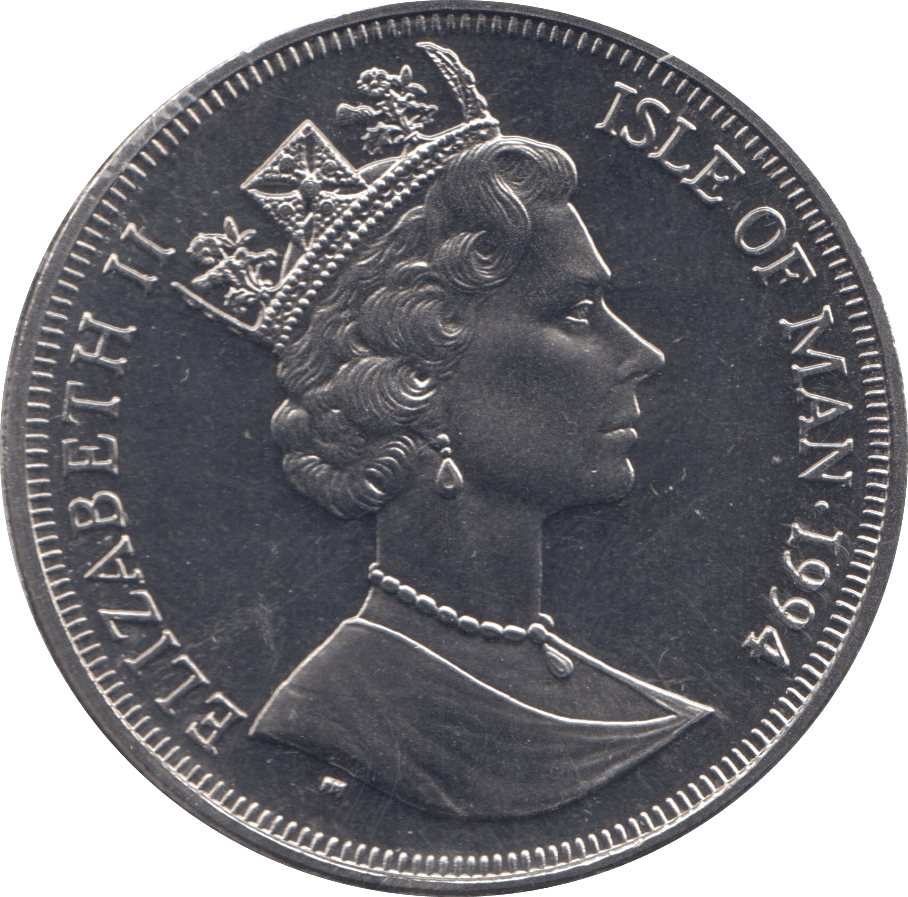 1994 ONE CROWN ISLE OF MAN F520 - WORLD COINS - Cambridgeshire Coins